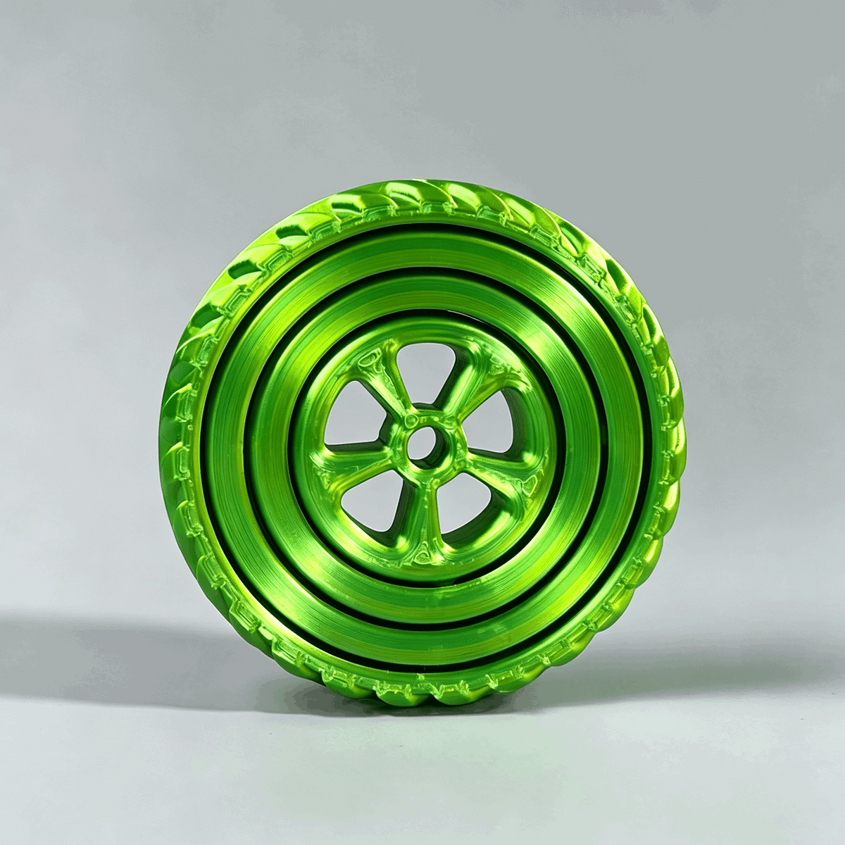 3D-Printed Spiral Star Ring Fidget Toy — Spin, Twist & Keep Your Hands Busy