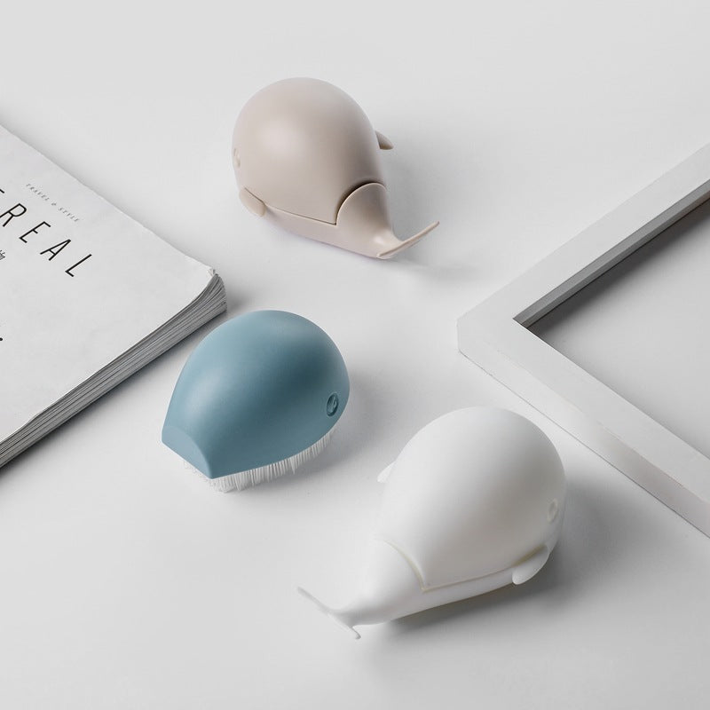 Cute Whale Cleaning Brush