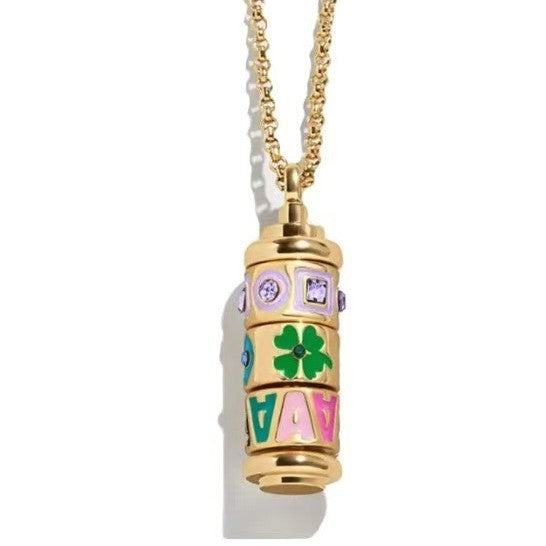 DIY Letter & Zodiac Charm Necklace