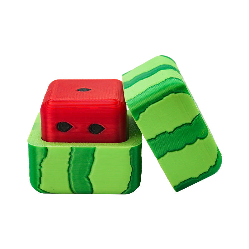 Watermelon-Shaped Game Dice