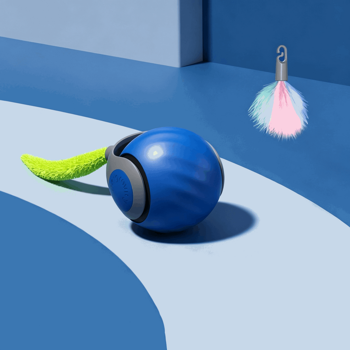 Smart Interactive Rolling Cat Toy — Let Your Cat Chase, Pounce & Play