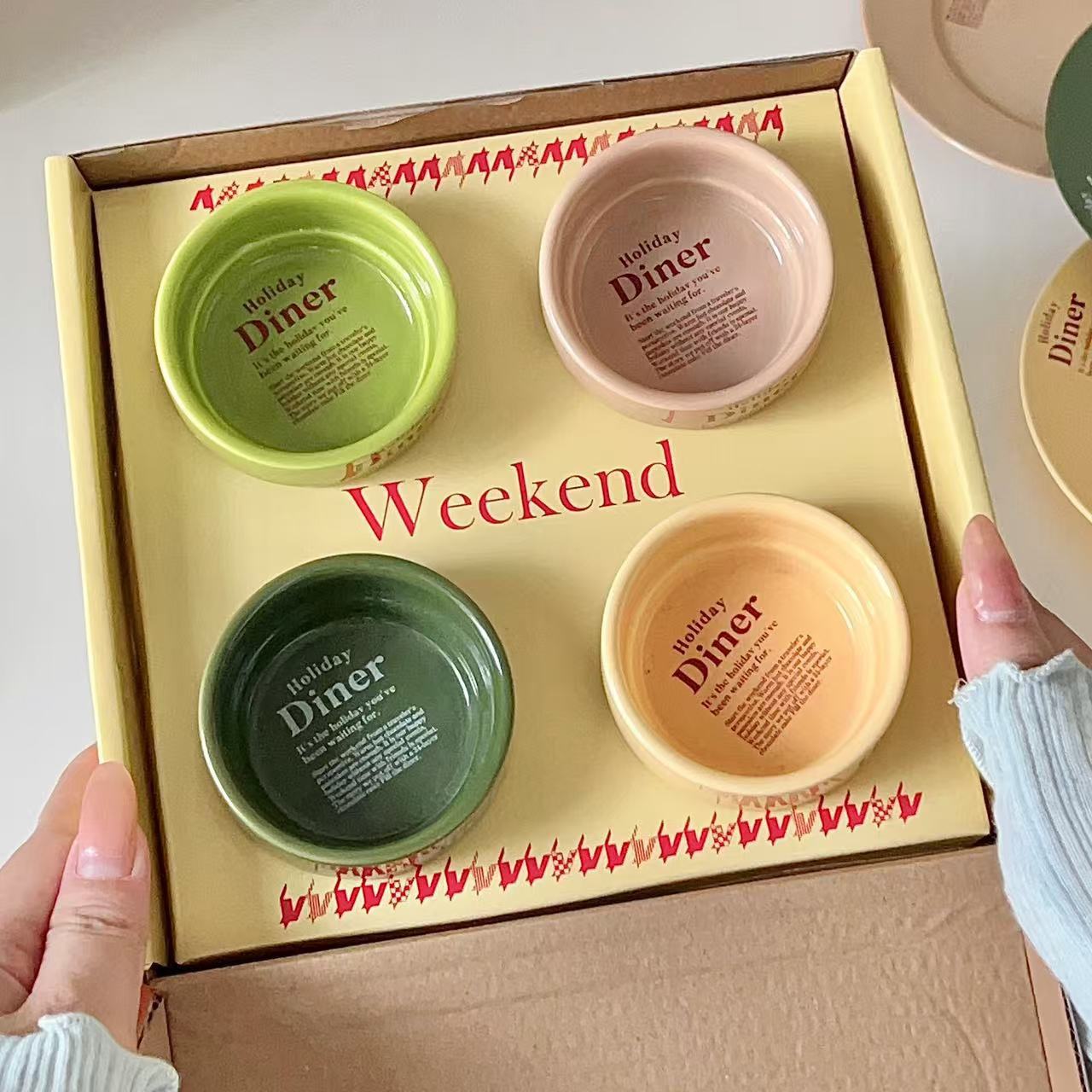 Ceramic Condiment Sauce Dish