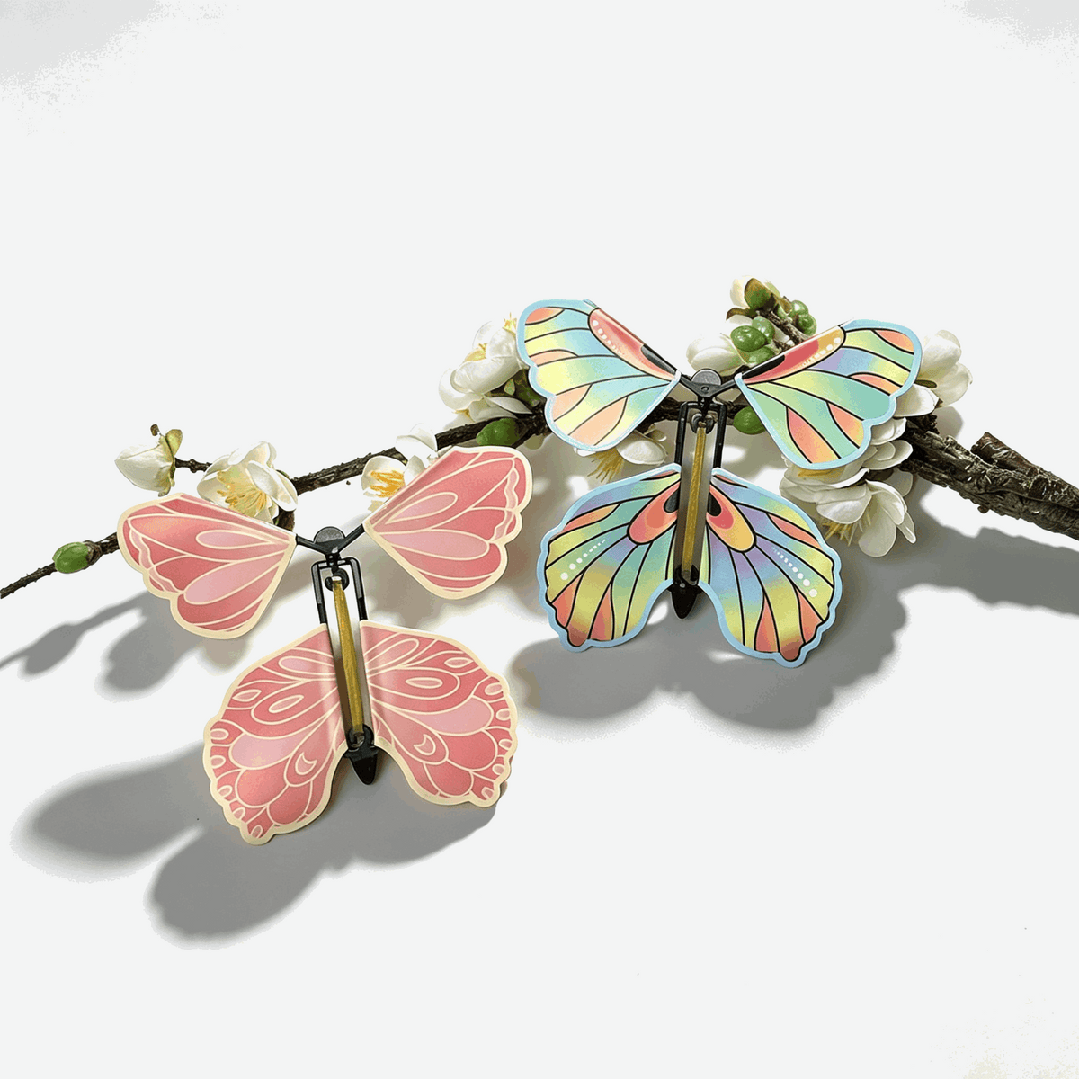 WJ04 Flying Paper Butterfly Toy