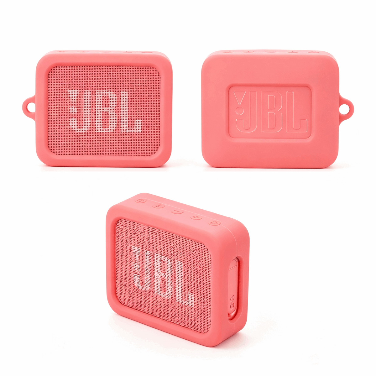 Silicone Protective Case for JBL GO Essential & GO 2 — Slim, Protective & Ready to Go