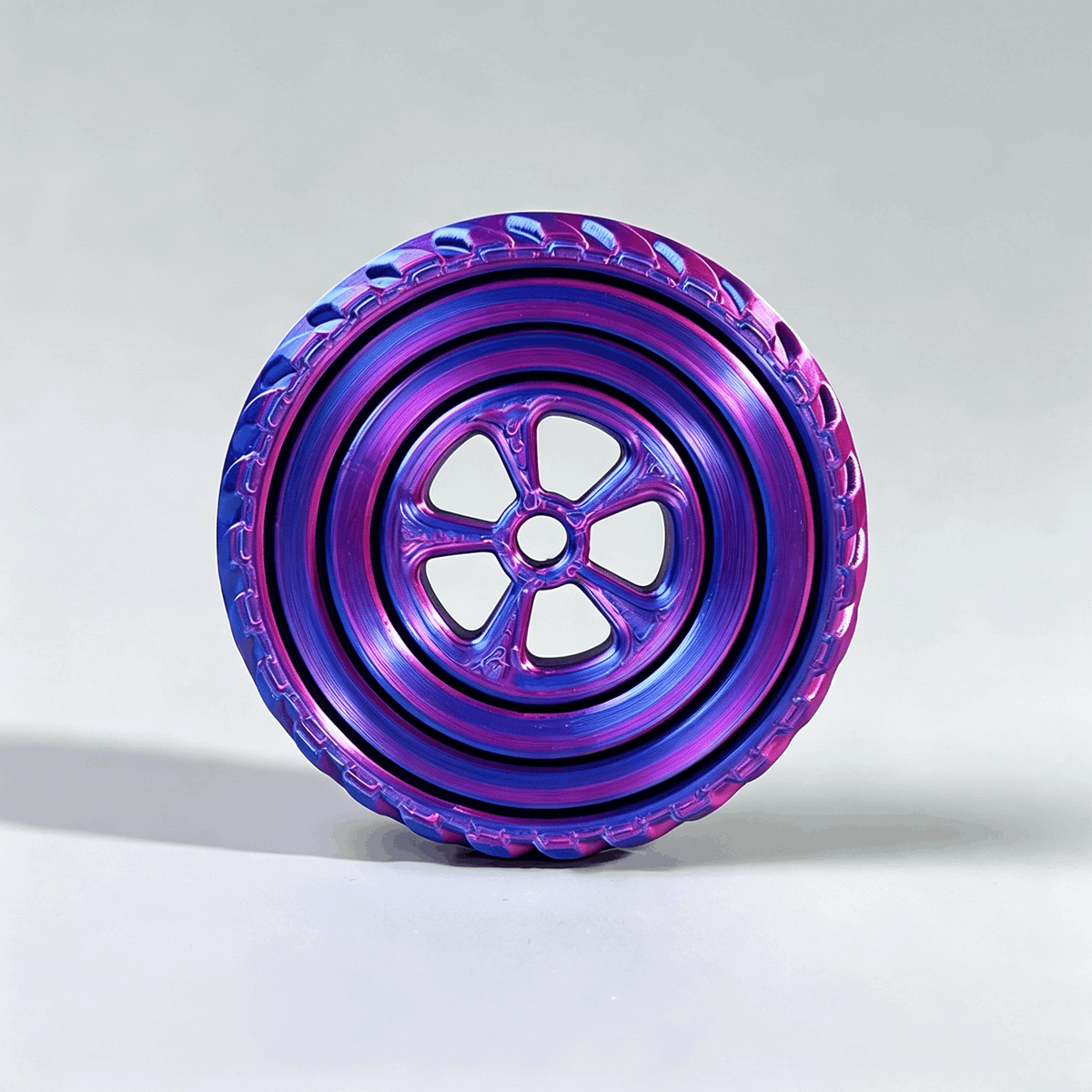 3D-Printed Spiral Star Ring Fidget Toy — Spin, Twist & Keep Your Hands Busy