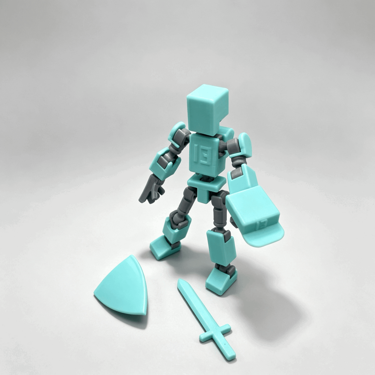 Multi-Jointed 3D-Printed Action Figure — Pose, Play & Customize Your Little Character