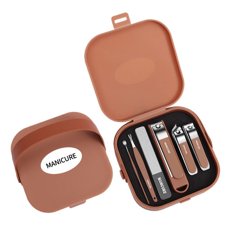 Anti-Splash Nail Clipper 8-Piece Set