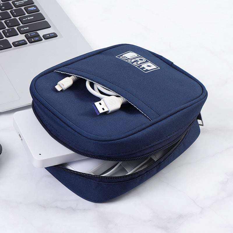 Travel Electronics Organizer Bag — Keep Your Chargers, Cables & Essentials in One Place
