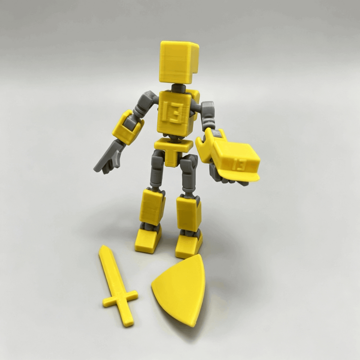 Multi-Jointed 3D-Printed Action Figure — Pose, Play & Customize Your Little Character