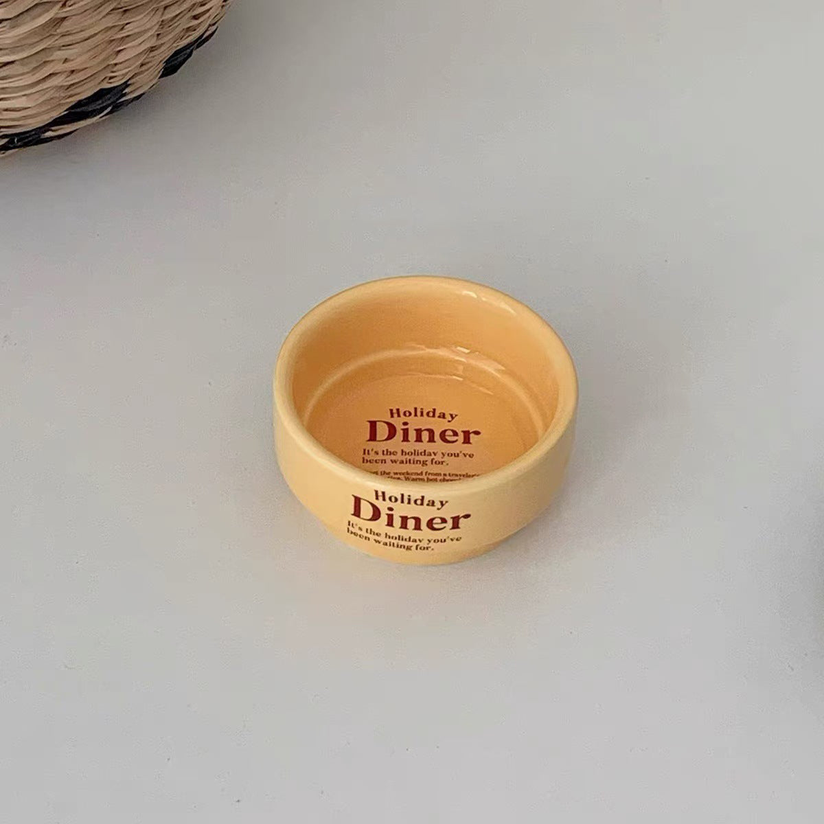 Ceramic Condiment Sauce Dish