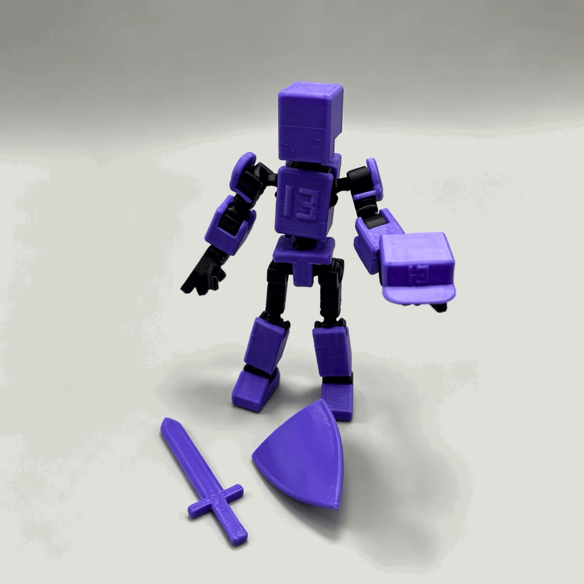 Multi-Jointed 3D-Printed Action Figure — Pose, Play & Customize Your Little Character