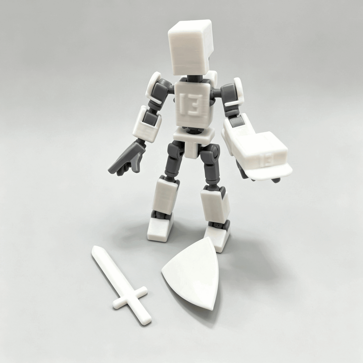 Multi-Jointed 3D-Printed Action Figure — Pose, Play & Customize Your Little Character