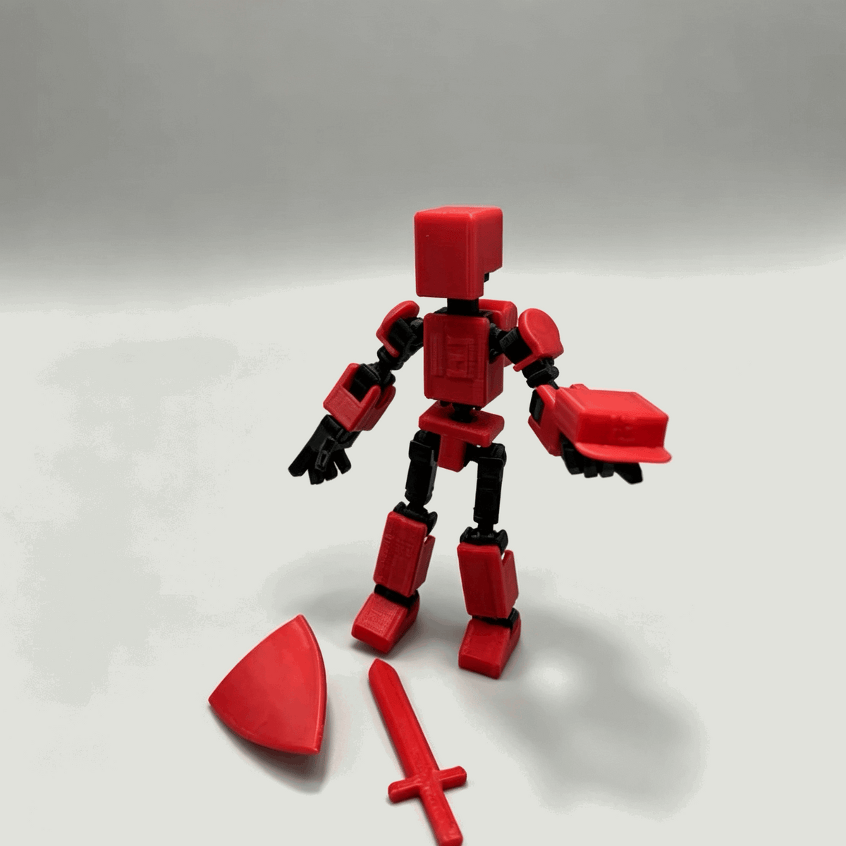 Multi-Jointed 3D-Printed Action Figure — Pose, Play & Customize Your Little Character