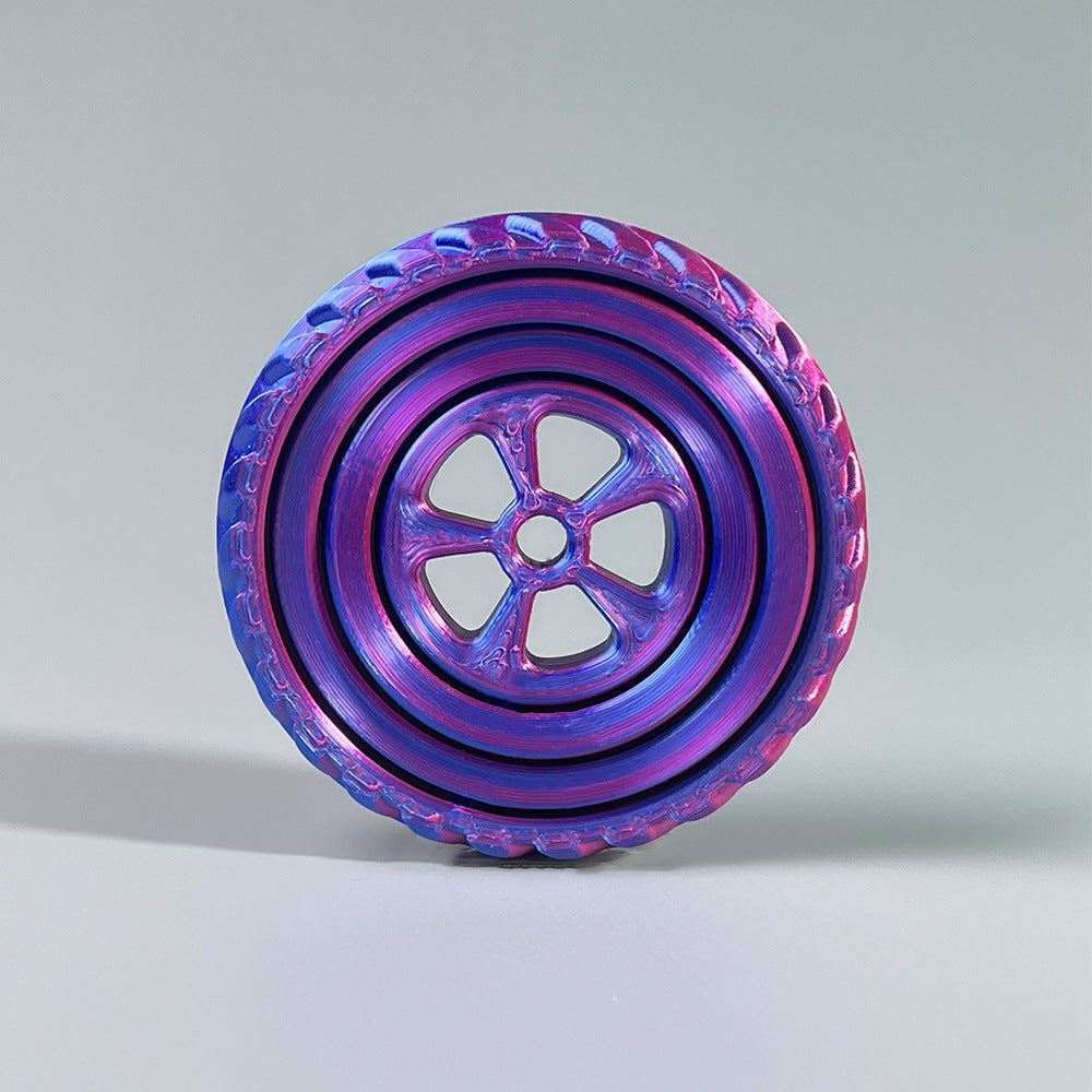 3D Printed Spiral Star Ring