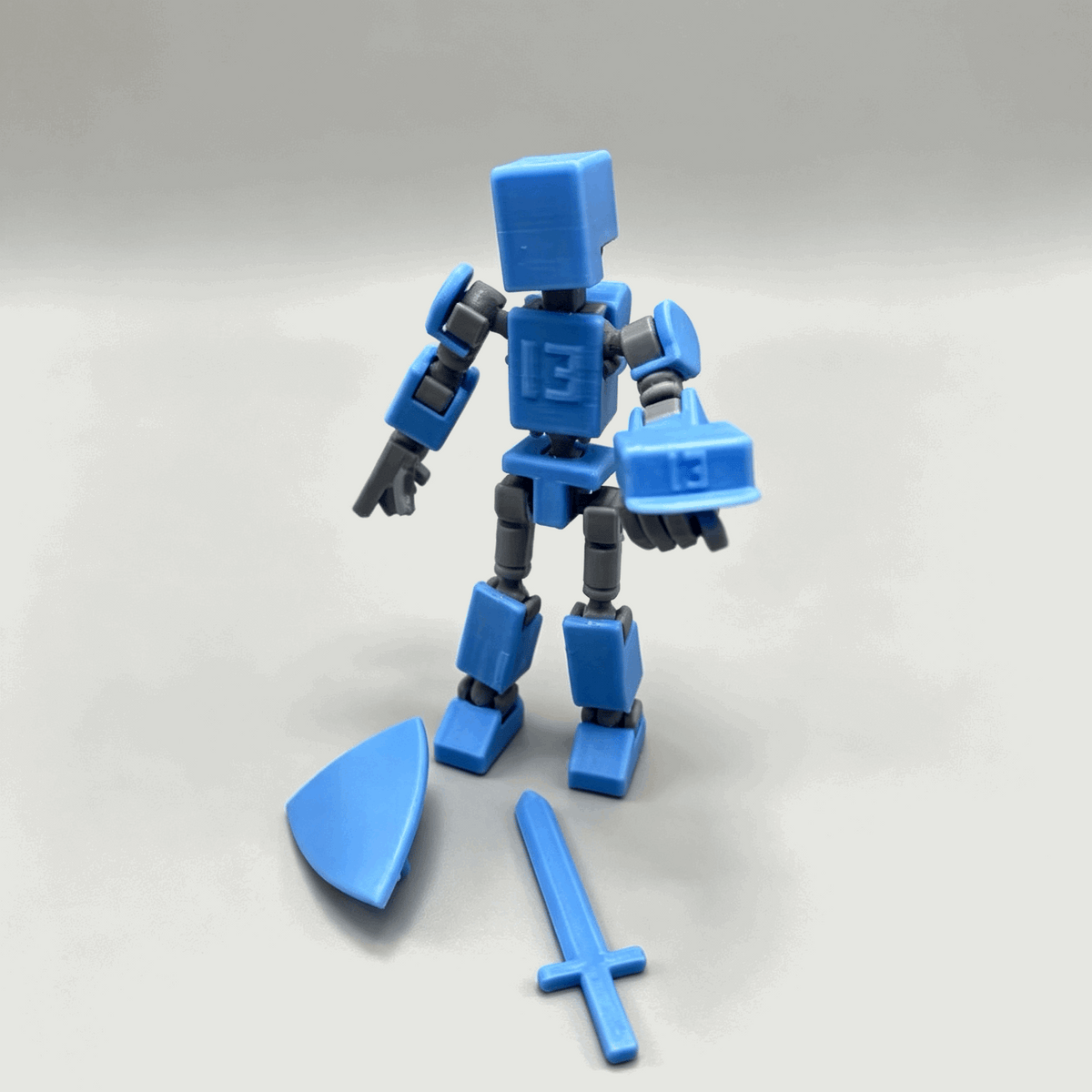 Multi-Jointed 3D-Printed Action Figure — Pose, Play & Customize Your Little Character