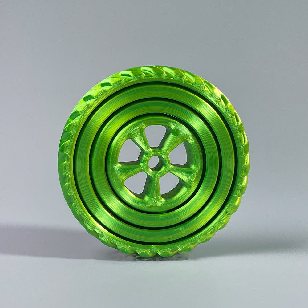 3D Printed Spiral Star Ring