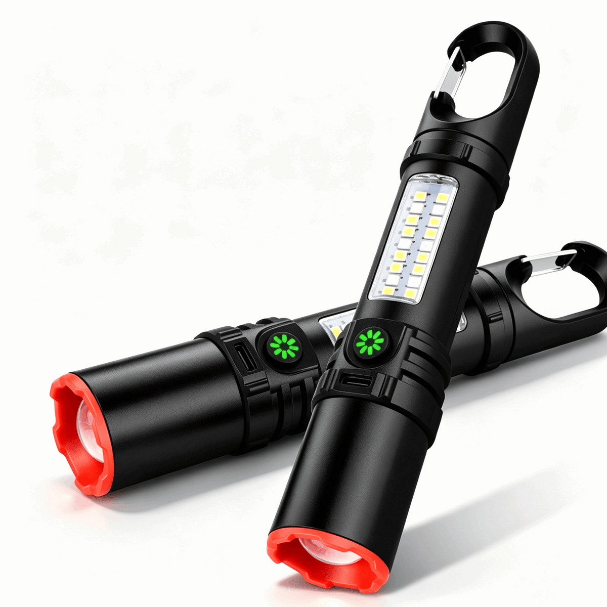 Multi-Function Rechargeable Flashlight — Long-Range Light for Camping, Emergencies & Everyday Use