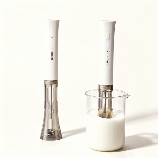 Hands-Free Electric Milk Frother — Make Café-Style Foam Without Holding the Mixer