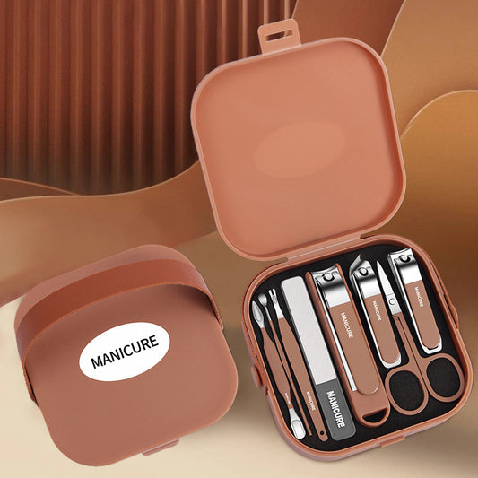 Anti-Splash Nail Clipper 8-Piece Set