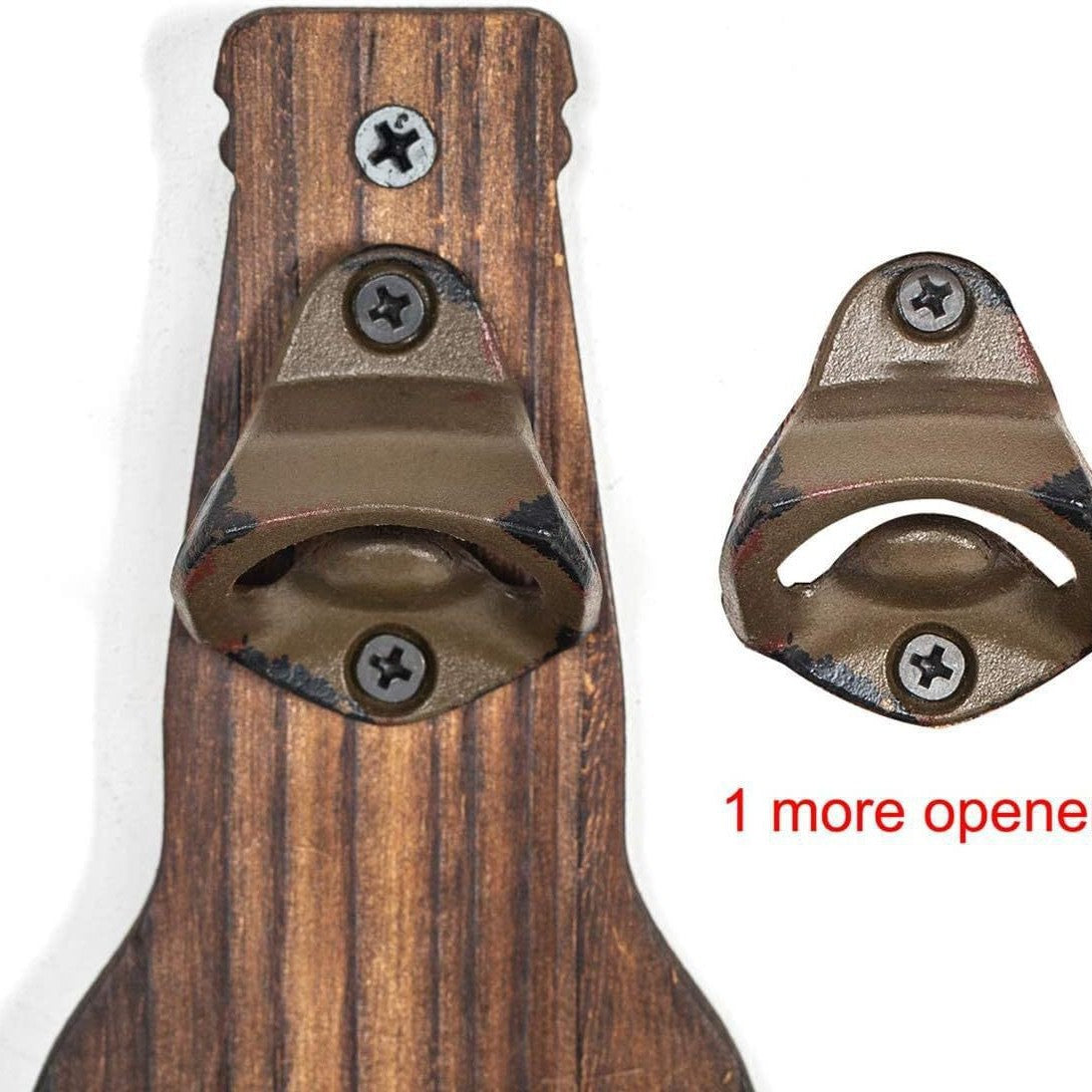 Wall-Mounted Bottle Opener
