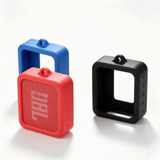 Silicone Protective Case for JBL GO Essential & GO 2 — Slim, Protective & Ready to Go