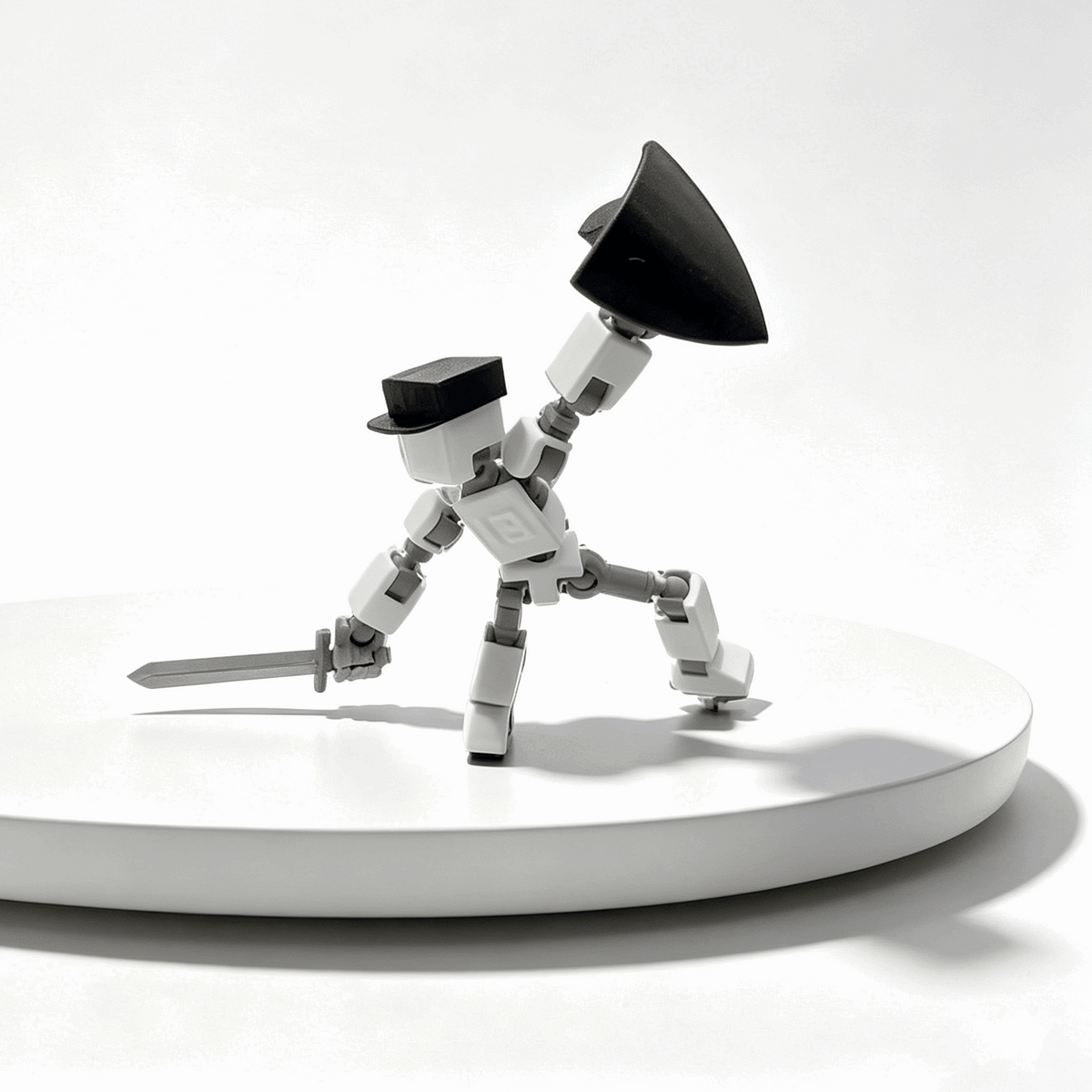Multi-Jointed 3D-Printed Action Figure — Pose, Play & Customize Your Little Character