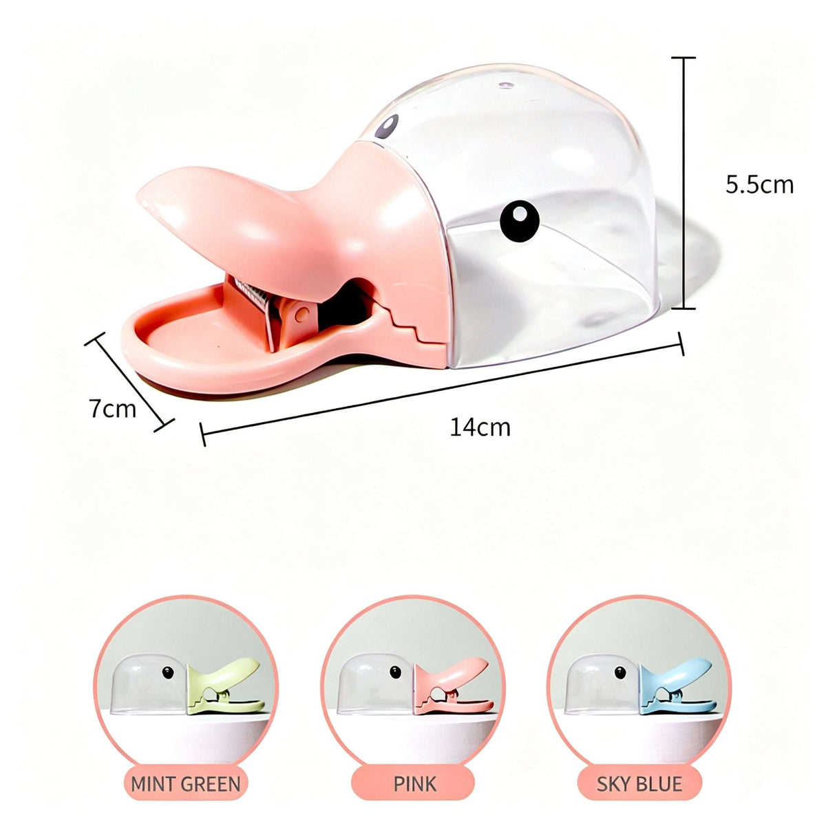Cute Duck Multi-Use Food Scoop & Bag Clip — A Handy Little Helper for Kitchen & Pet Feeding