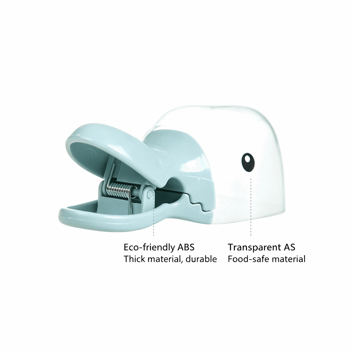 Cute Duck Multi-Use Food Scoop & Bag Clip — A Handy Little Helper for Kitchen & Pet Feeding