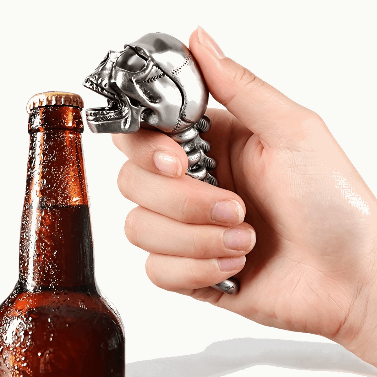 Skull Head Bottle Opener — A Creepy-Cool Little Bar Essential